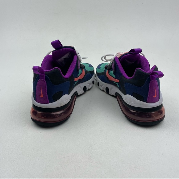 NIKE AIR MAX 270 REACT GS KID'S SHOES SIZE 4.5Y BQ0103 402 - Picture 5 of 7